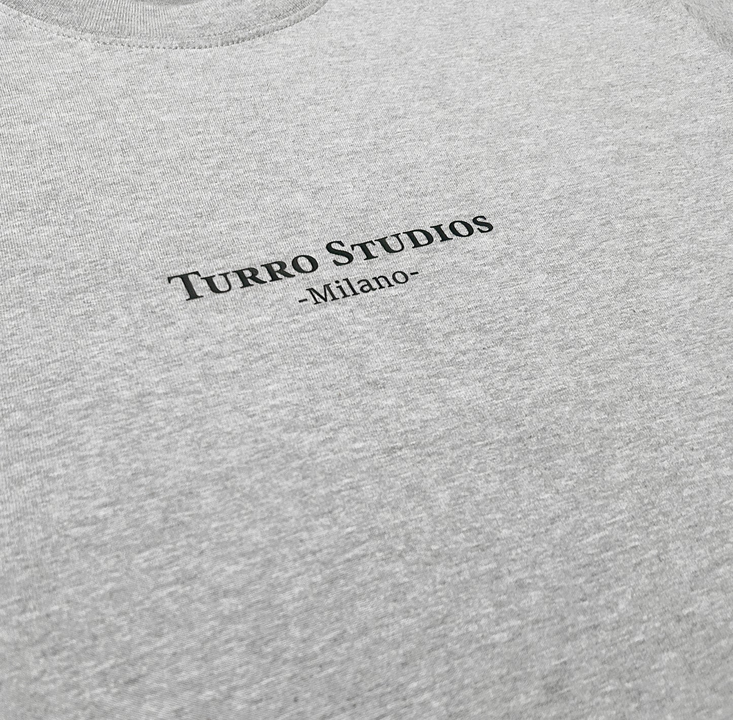 'Oversized' T-Shirt Grigio | Heavy Cotton Series