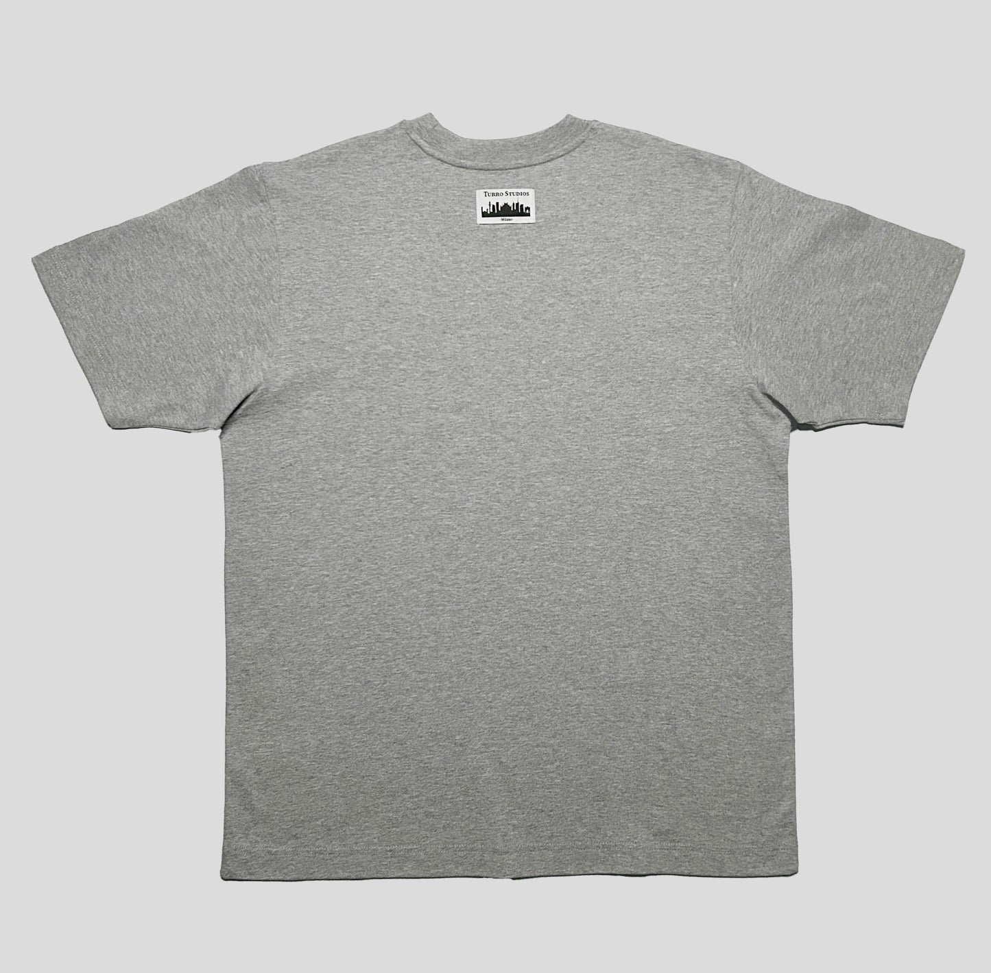'Oversized' T-Shirt Grigio | Heavy Cotton Series