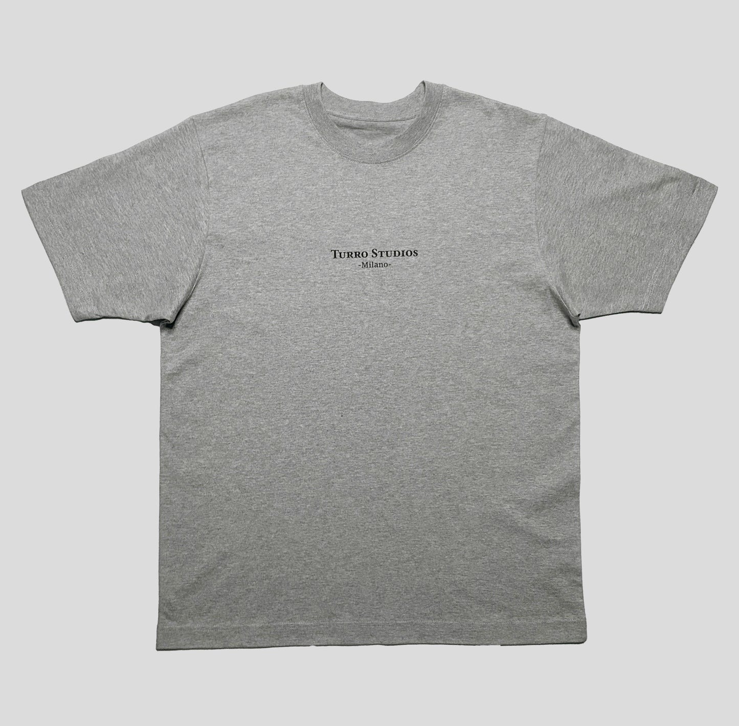 'Oversized' T-Shirt Grigio | Heavy Cotton Series