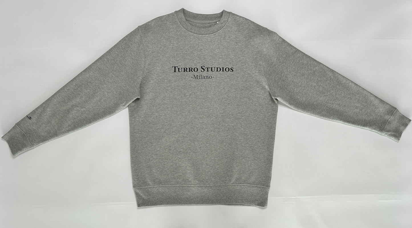 TSM Sweater Grigio | Turro Studios AW '24