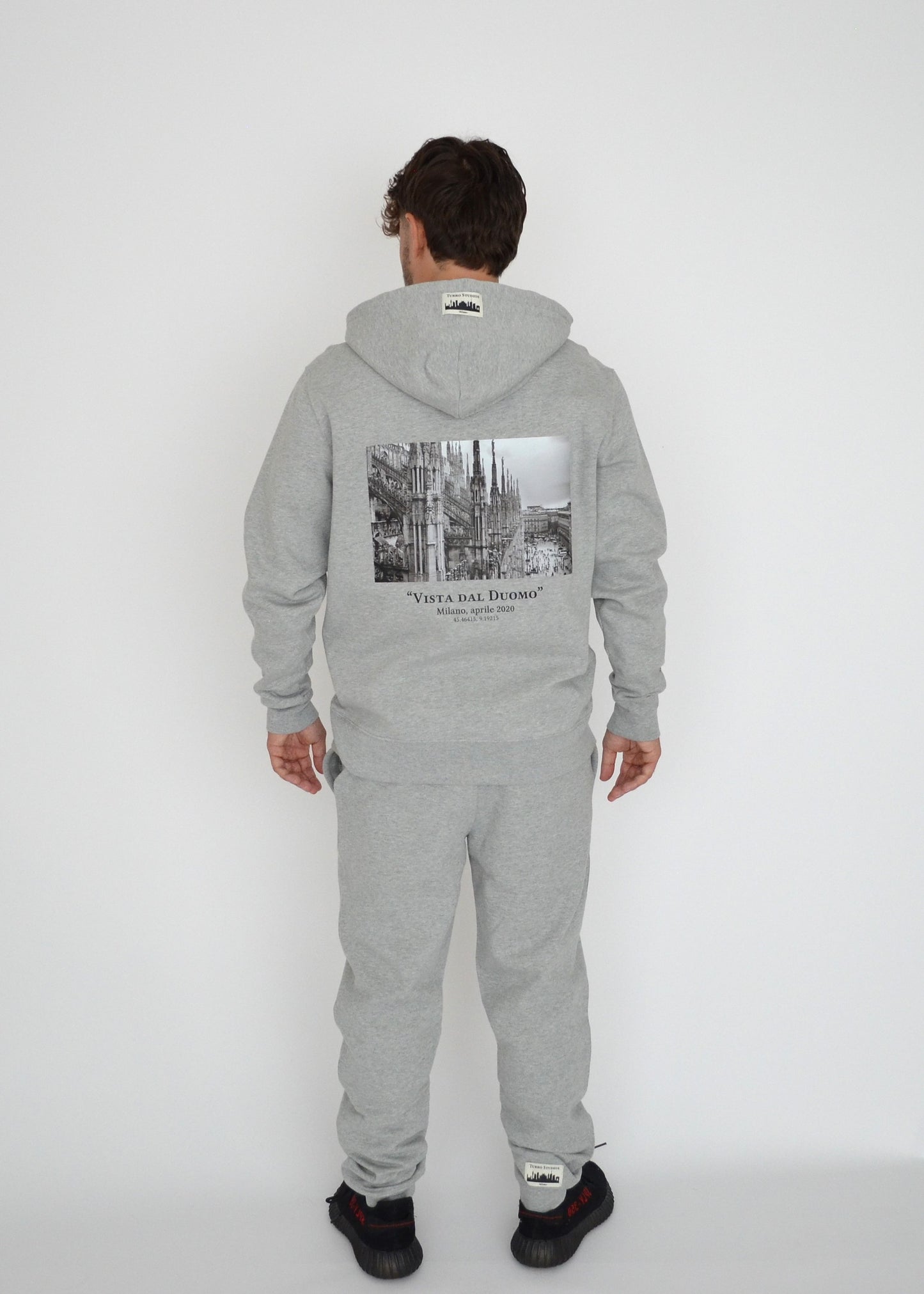 TSM “Vista” Hoodie Grigio | Turro Studios AW '24