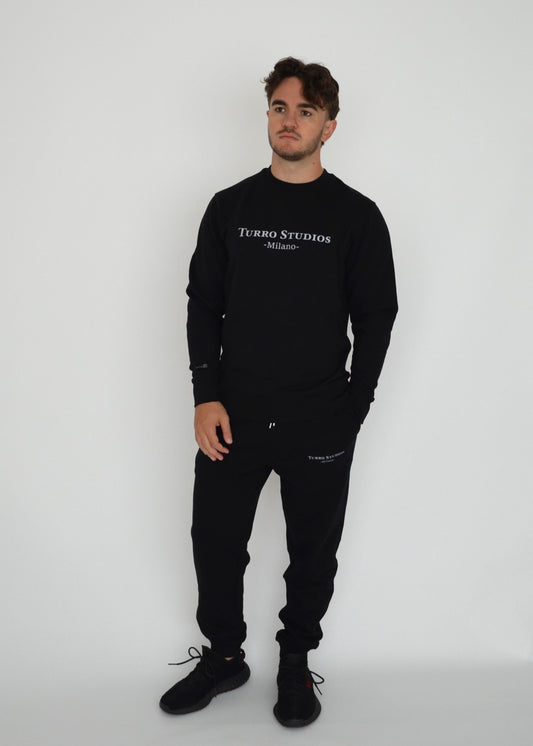 TSM Sweater Nero| Turro Studios AW '24