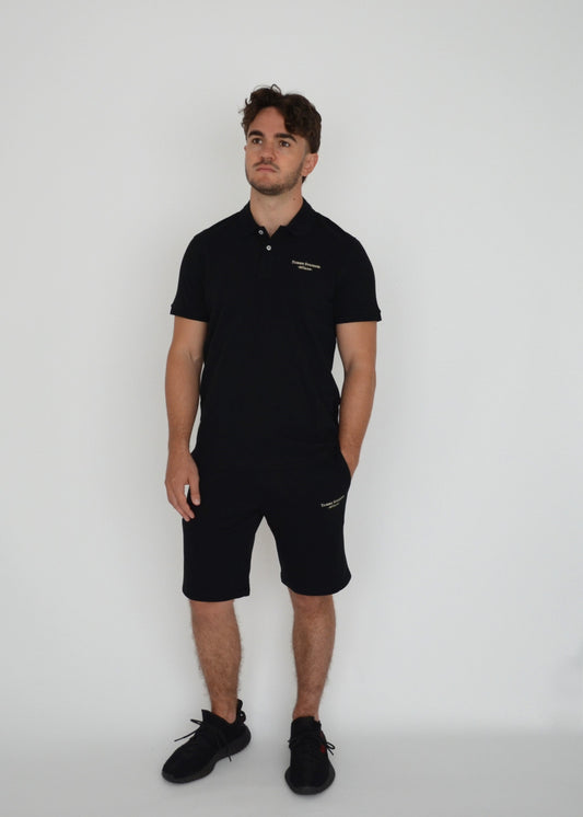 Polo nero | Turro Studios SS'25