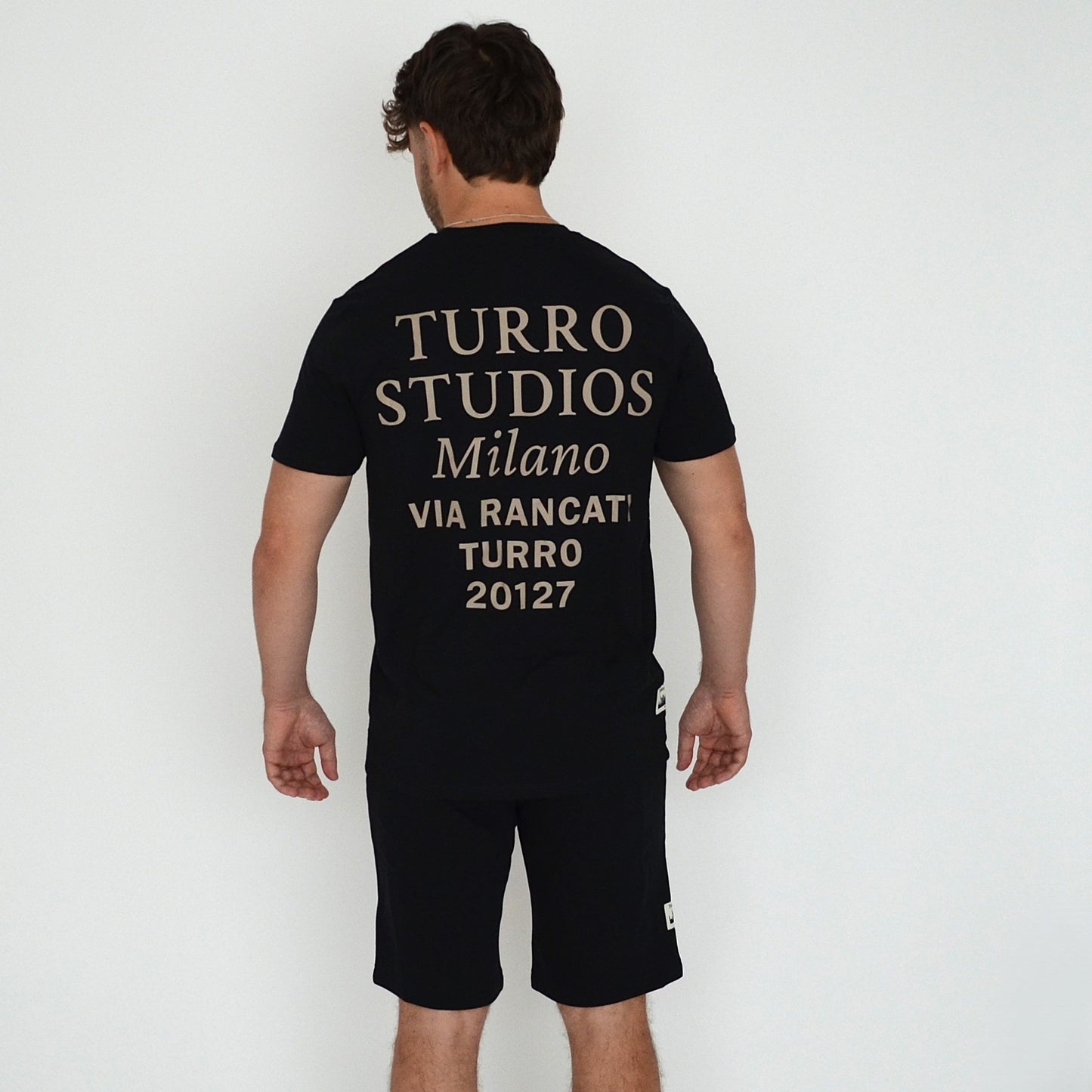 T-shirt nero | Turro Studios SS'25