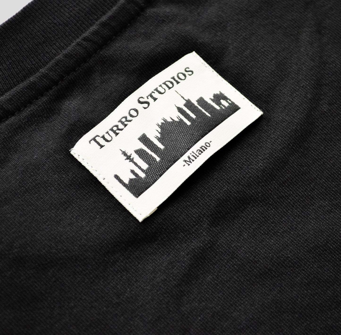 TSM 'Oversized' T-Shirt Nero | Turro Studios SS'25