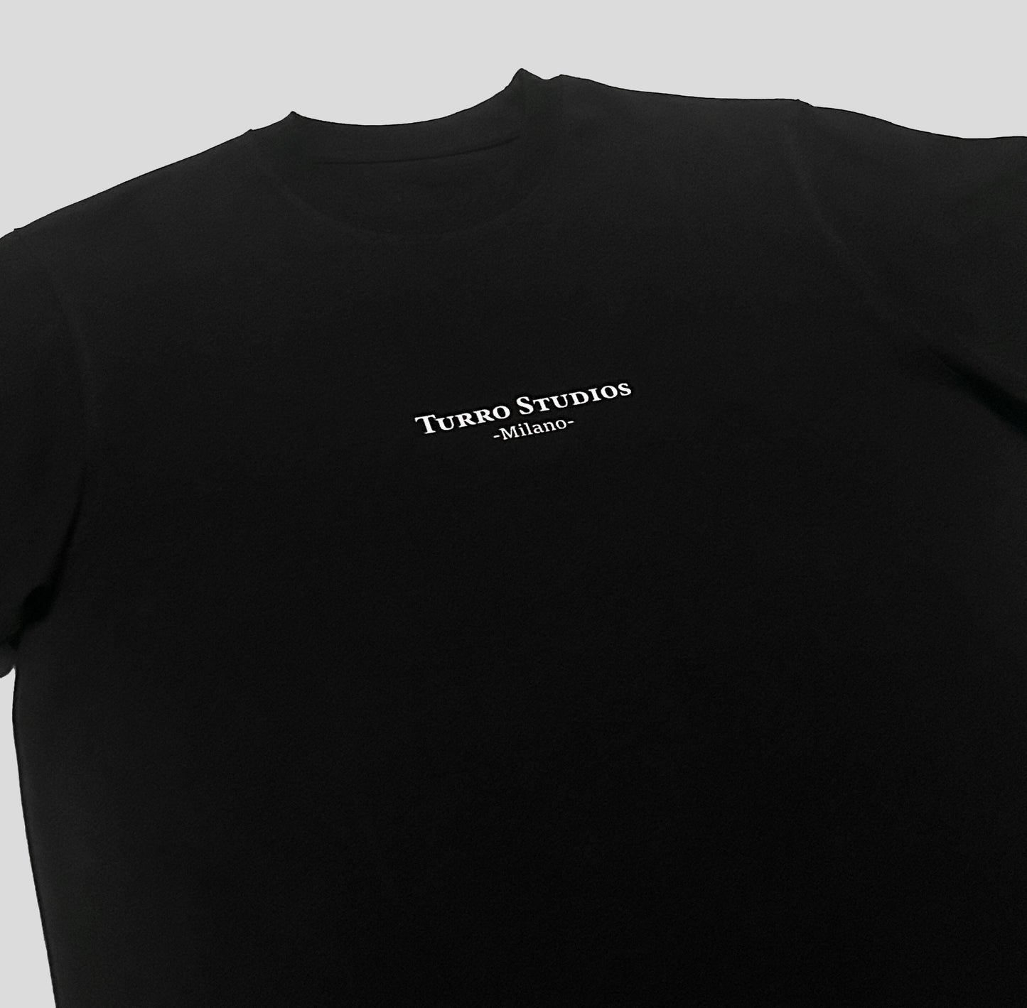 TSM 'Oversized' T-Shirt Nero | Turro Studios SS'25