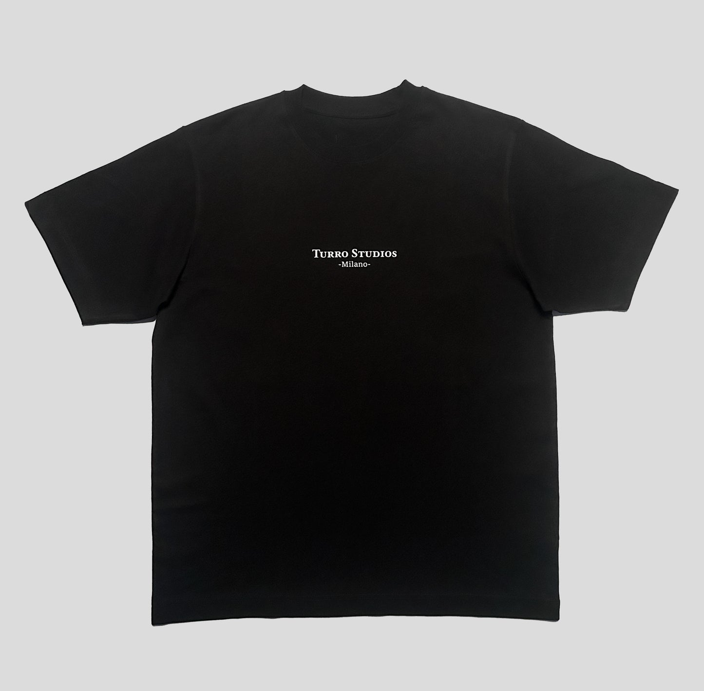 TSM 'Oversized' T-Shirt Nero | Turro Studios SS'25