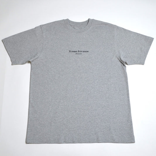 'Oversized' T-Shirt Grigio | Heavy Cotton Series