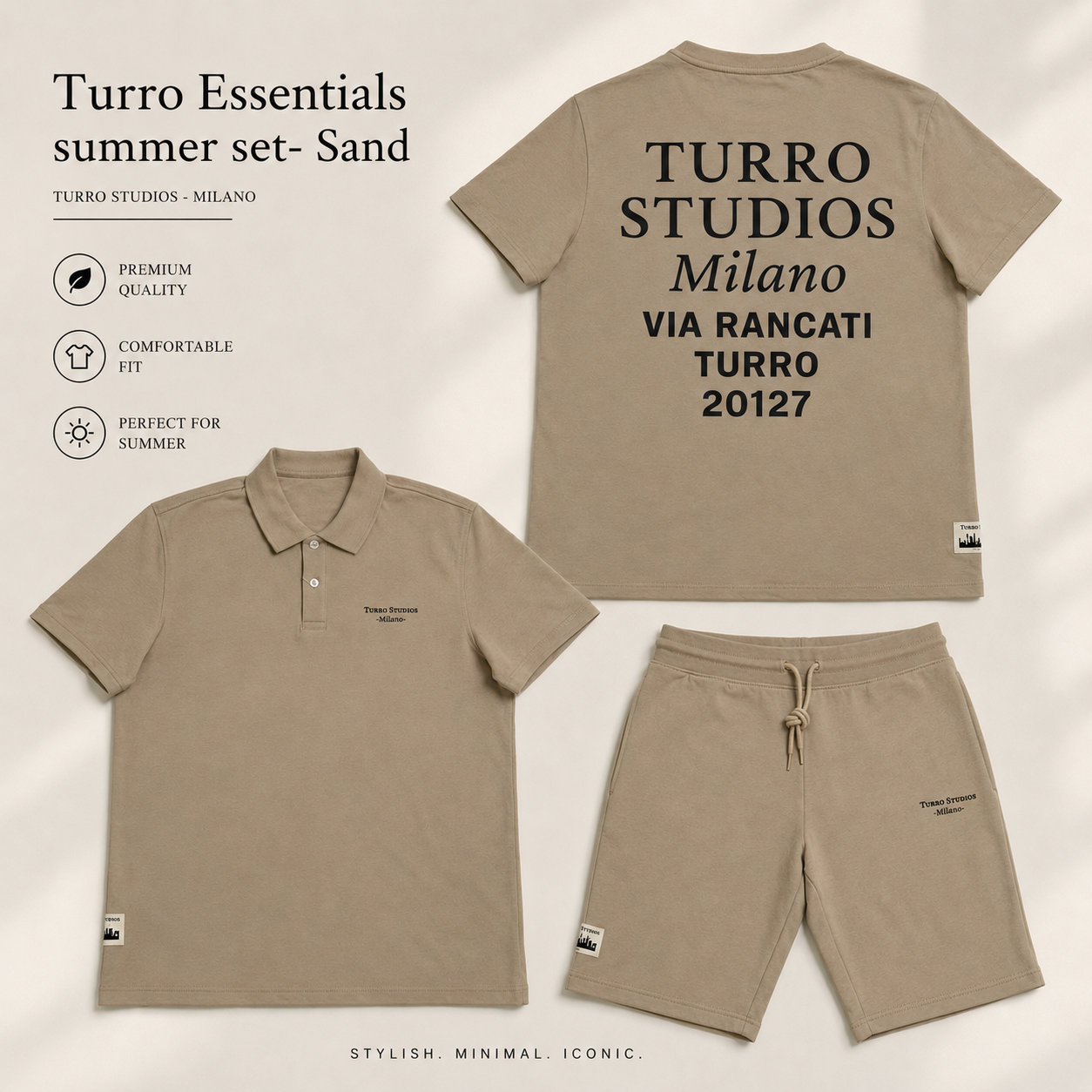 Turro Essentials Set | Sand