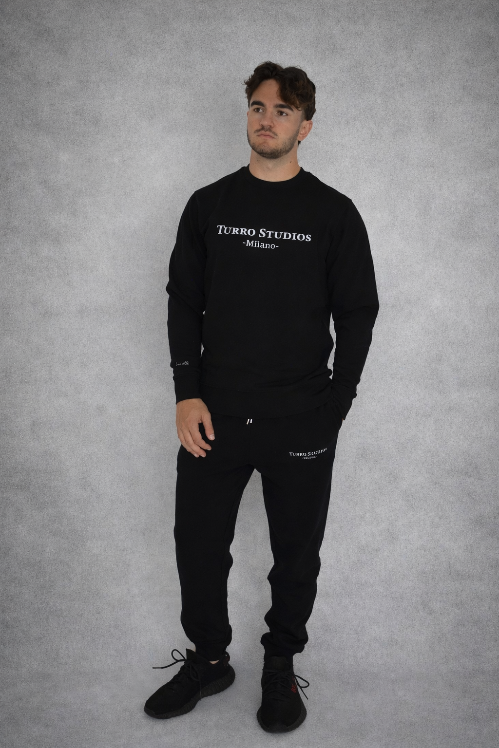 Sweater Nero| Heavy Cotton Series