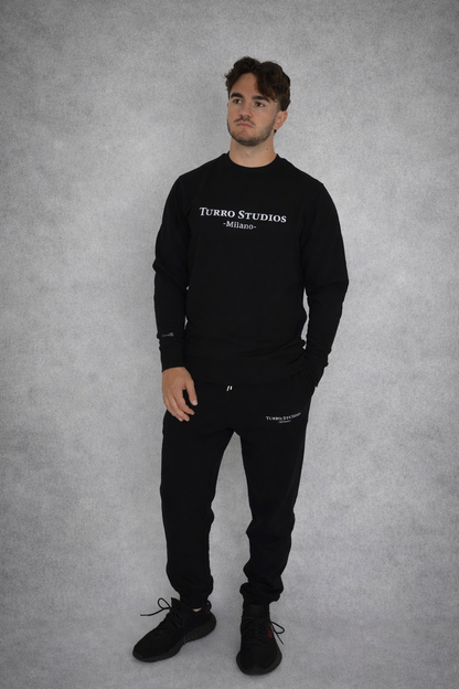 Sweater Nero| Heavy Cotton Series