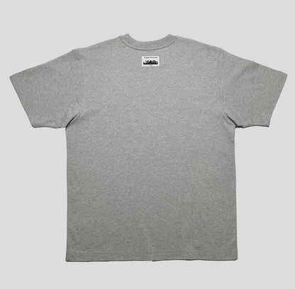 'Oversized' T-Shirt Grigio | Heavy Cotton Series