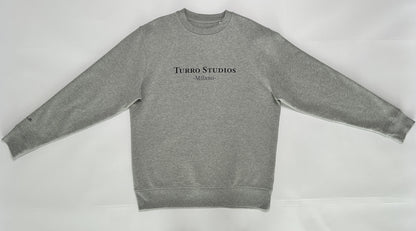 TSM Sweater Grigio | Turro Studios AW '24