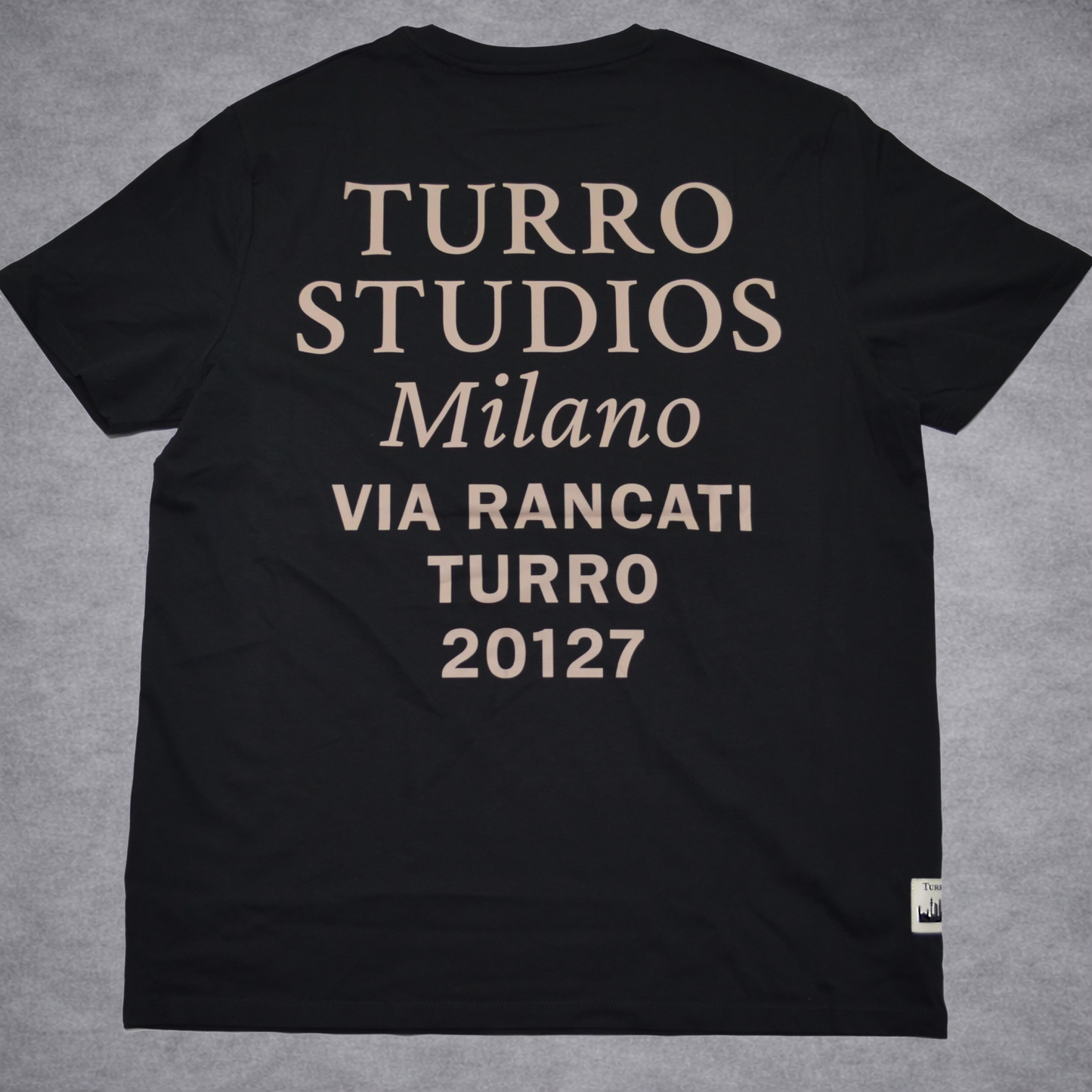 T-Shirt Nero |  Turro Essentials
