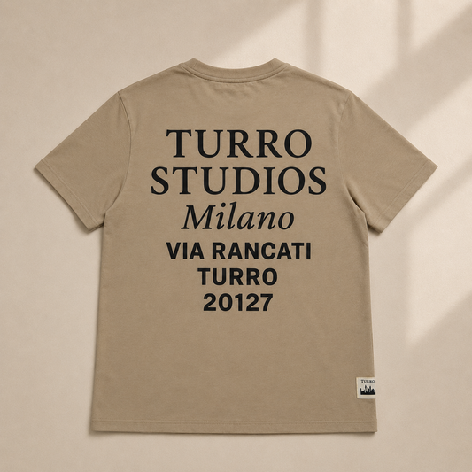 T-Shirt Sand |  Turro Essentials