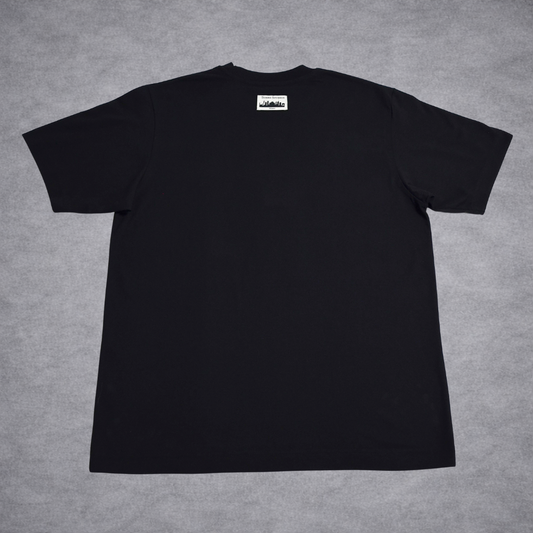 T-shirt TSM 'Oversized' nera | Turro Studios SS'25