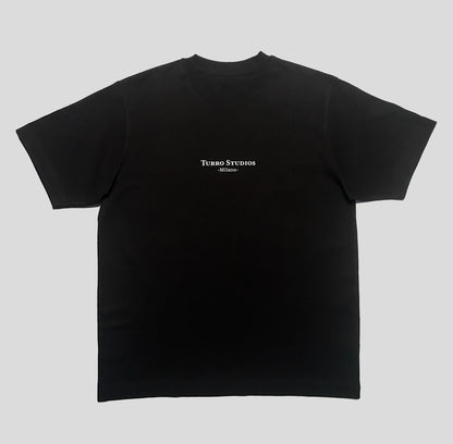 TSM 'Oversized' T-Shirt Nero | Turro Studios SS'25
