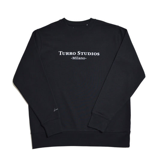 TSM Sweater Nero| Turro Studios AW '24