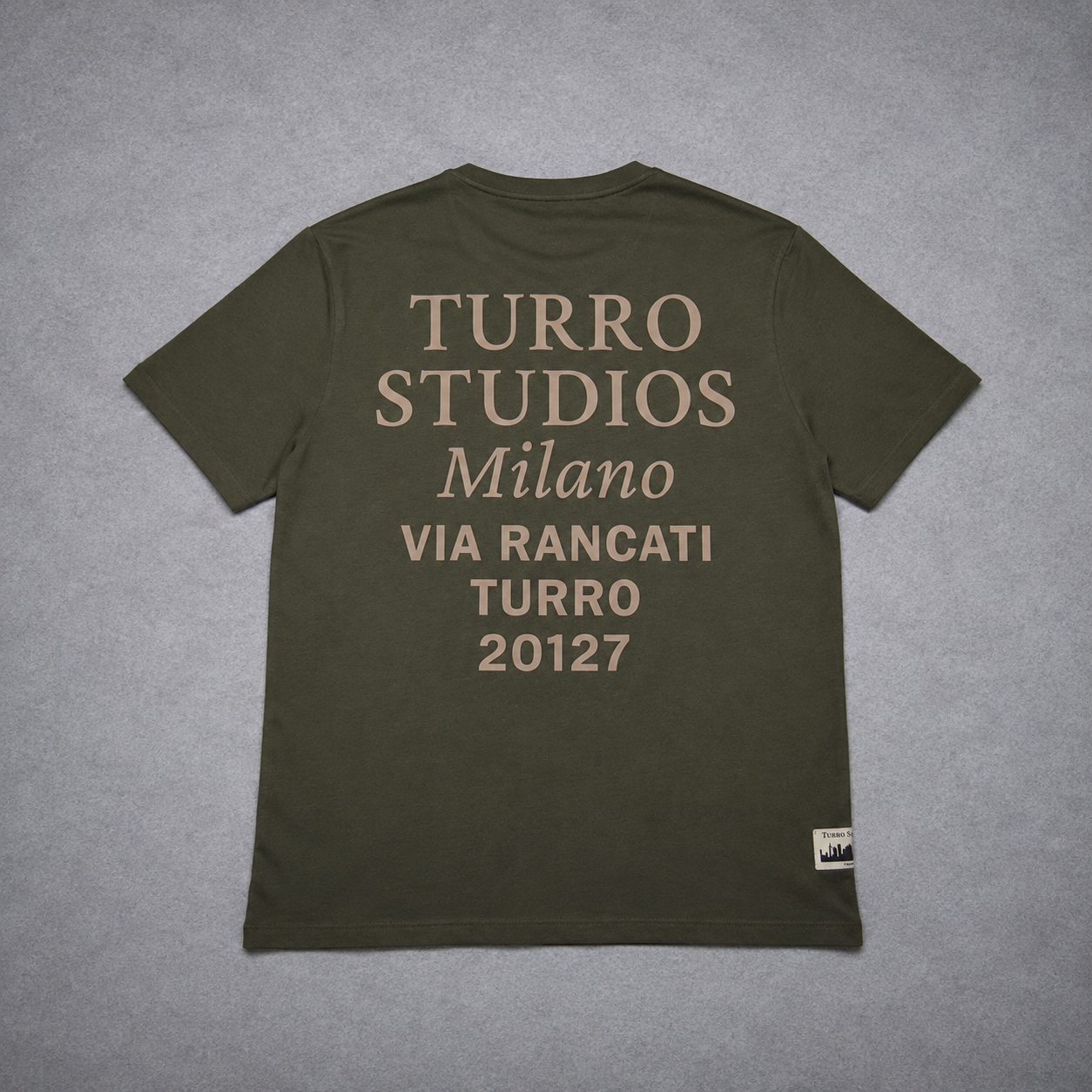 T-Shirt Khaki |  Turro Essentials