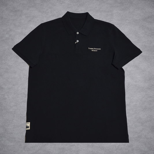 Polo nero | Turro Studios SS'25