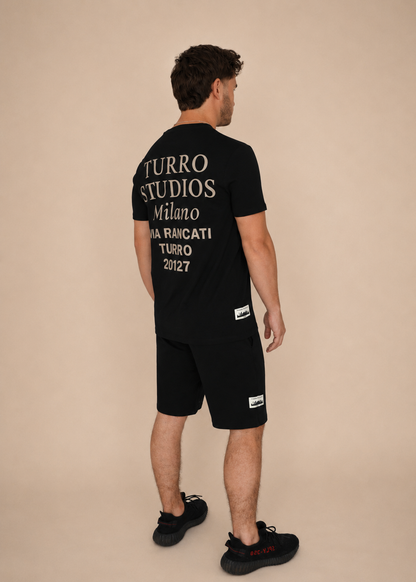 T-Shirt Nero |  Turro Essentials